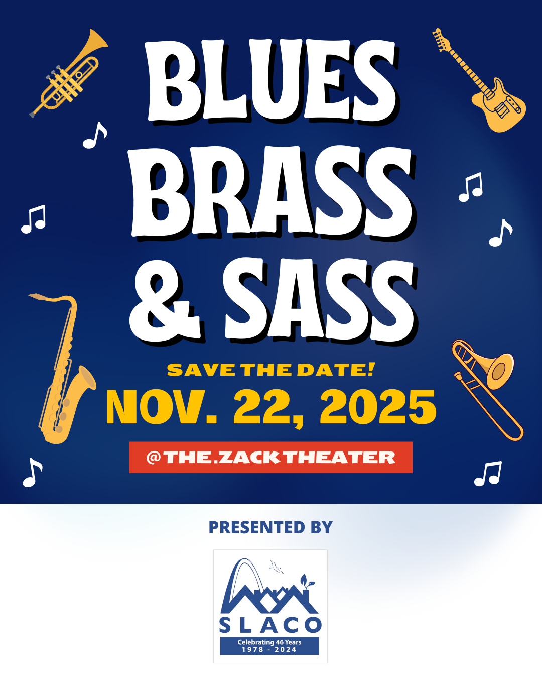blues brass and sass